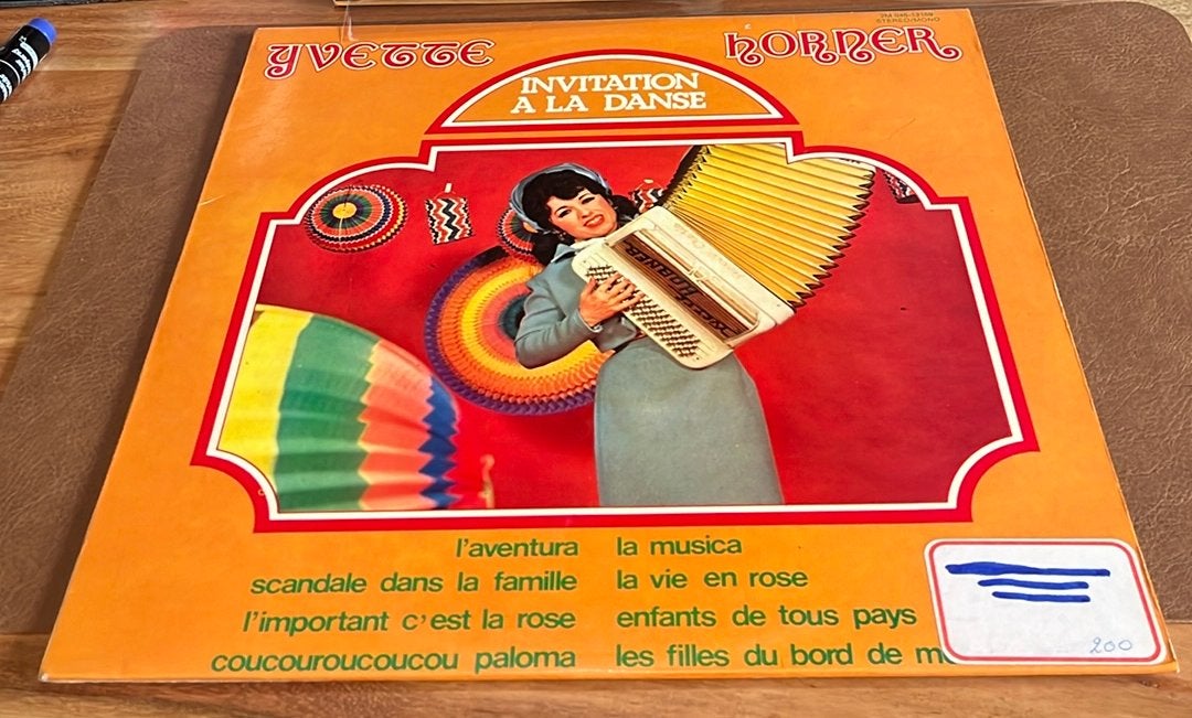 Yvette Horner – Invitation À La Danse - vinyl LP - BE, CD & DVD, Vinyles | Classique, Enlèvement ou Envoi, Utilisé