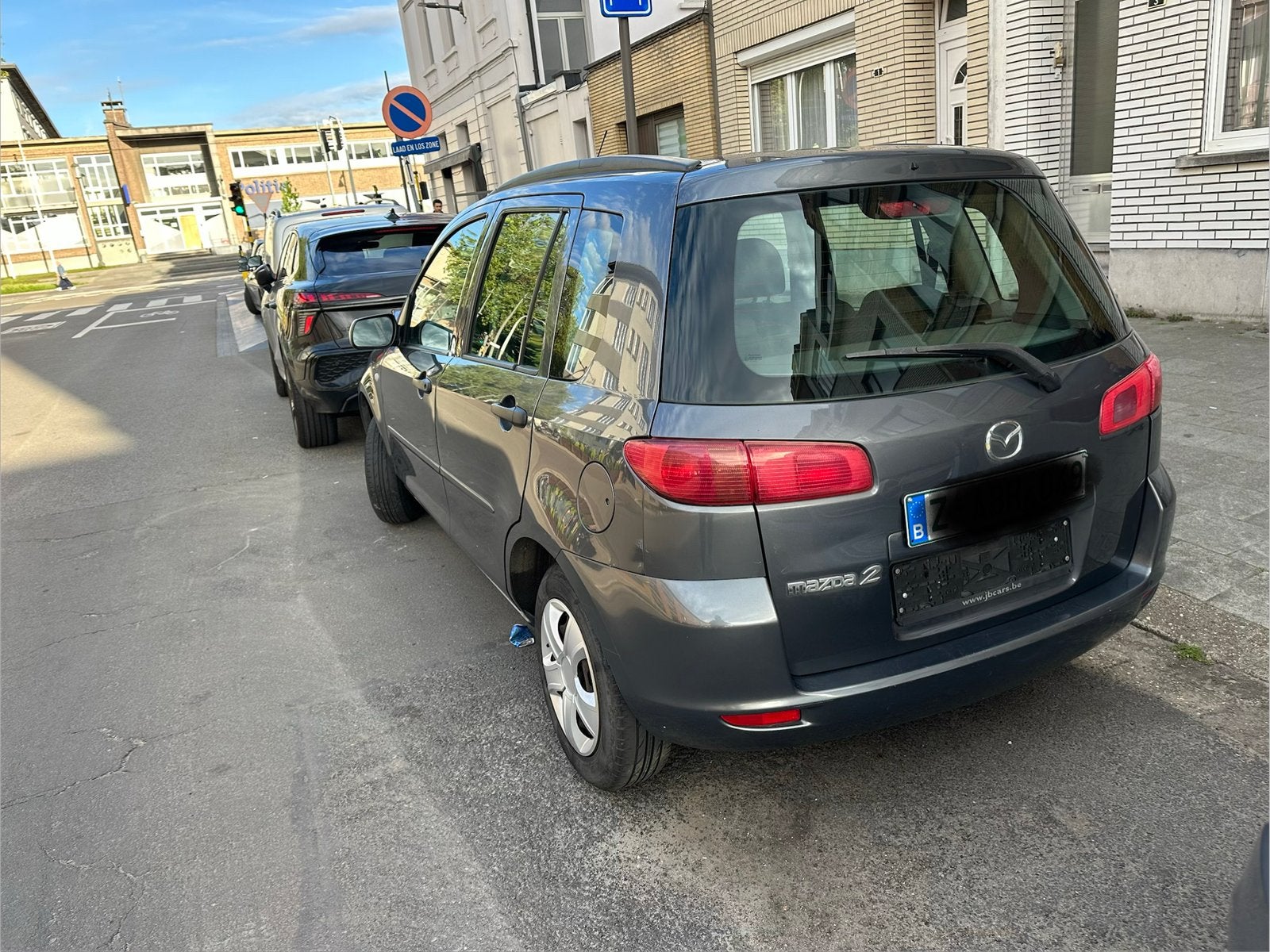 Mazda 2 1.2 benzine, Autos, Argent ou Gris, Achat, Boîte manuelle, 5 portes
