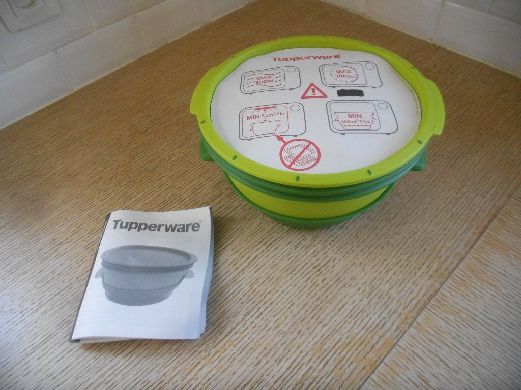 tupperware magnetron (stacaravan - kot), Huis en Inrichting, Keuken | Tupperware, Ophalen of Verzenden