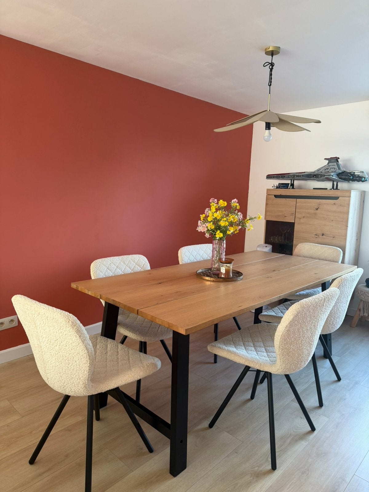 Eettafel te koop, Huis en Inrichting, Tafels | Eettafels, Ophalen, Gebruikt