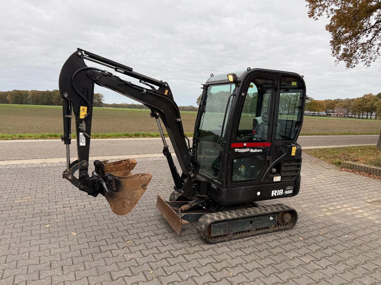 Hyundai Robex 18-9AK minigraver, Enlèvement ou Envoi