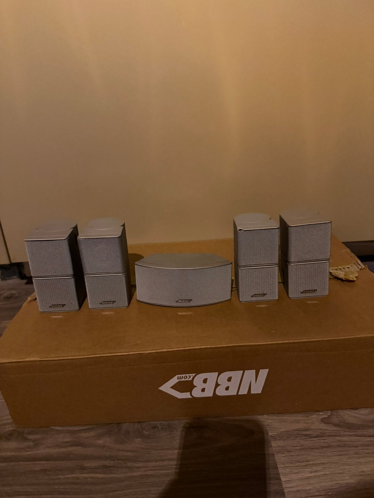 BOSE JEWEL CUBE SPEAKERS, TV, Hi-fi & Vidéo, Enlèvement, Comme neuf