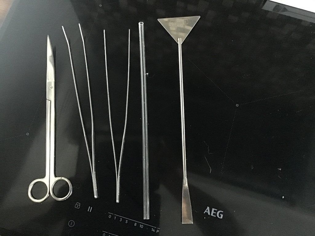 Aquarium 6 delige set, Dieren en Toebehoren, Verzenden, Gebruikt, Overige typen, Overige merken