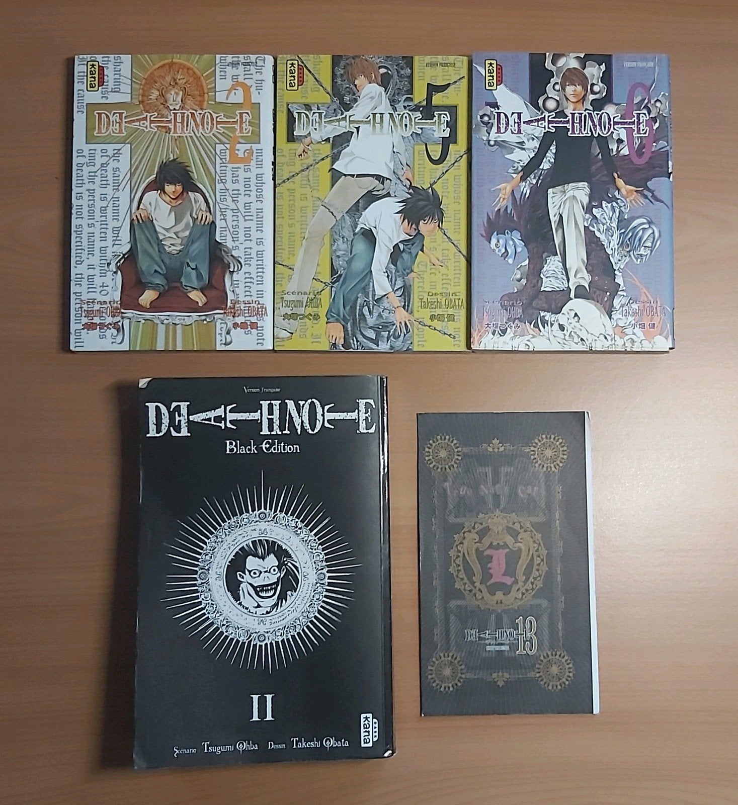 Mangas : Death Note - Lot mangas + Black Edition, Livres, Plusieurs BD, Enlèvement, Comme neuf, Tsugumi Ohba