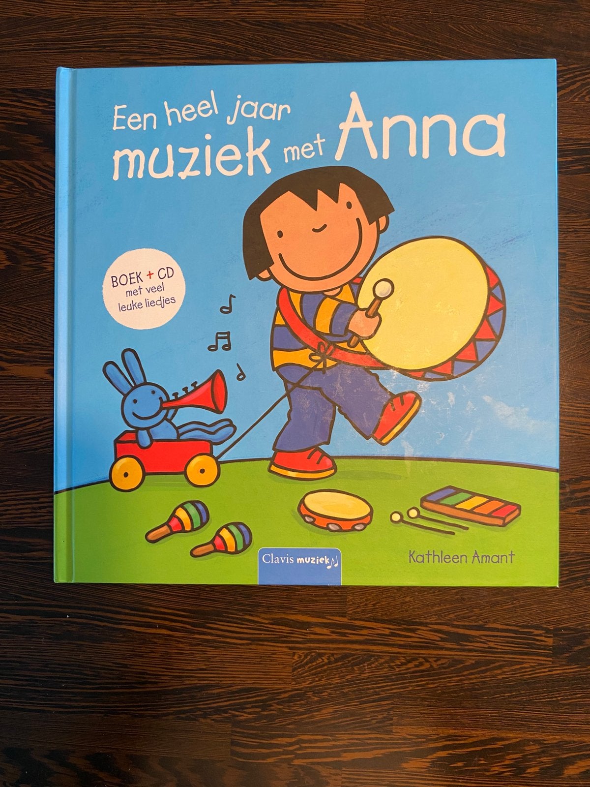Grote Anna muziek en leesboek - Kathleen Amant, Boeken, Ophalen, Zo goed als nieuw