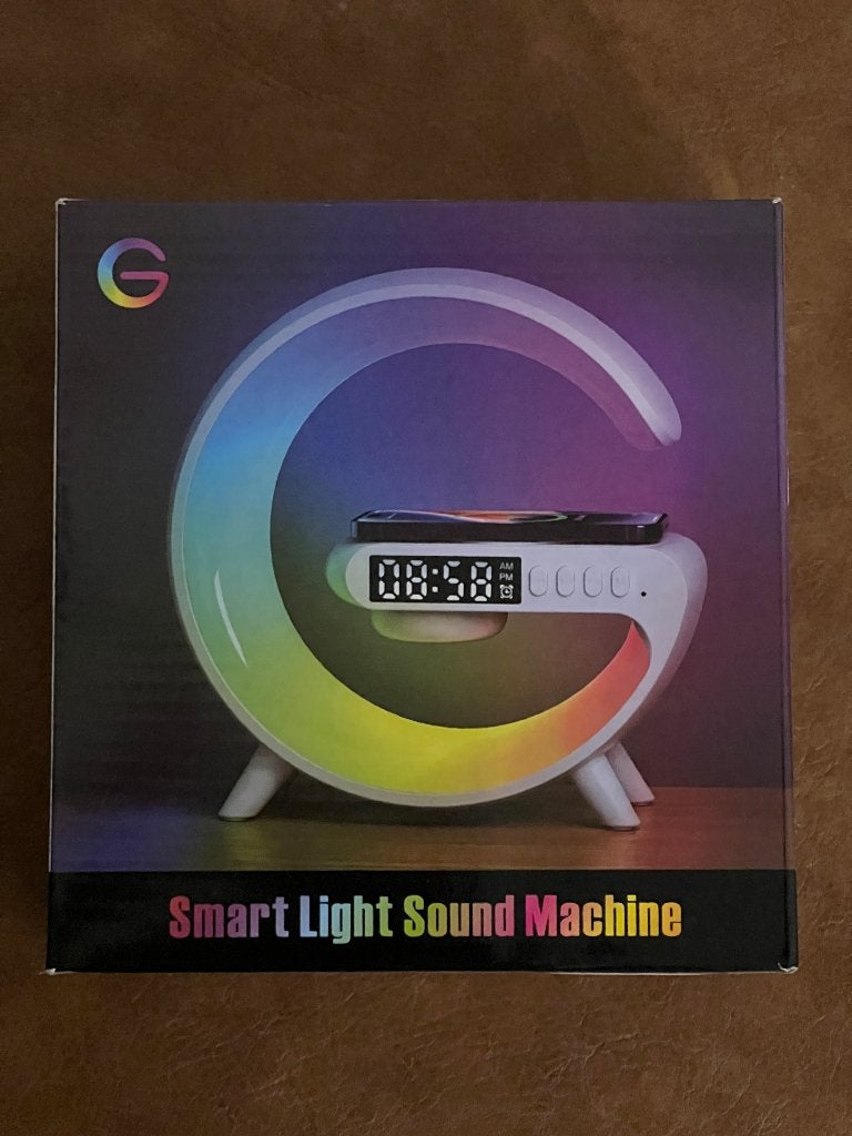 Slimme Lichtwekker met Draadloze Oplader Bluetooth Speaker, Elektronische apparatuur, Ophalen of Verzenden, Zo goed als nieuw