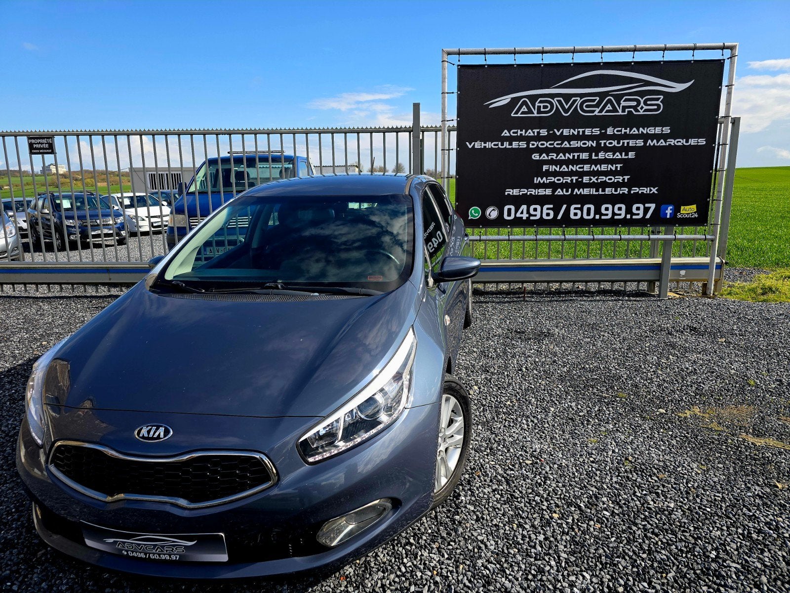 KIA CEED 1.4 I BERLINE, Auto's, Kia, Voorwielaandrijving, Euro 5, Stof, 4 cilinders