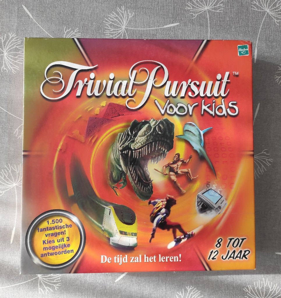 trivial pursuit voor kids, Hobby en Vrije tijd, Ophalen of Verzenden, Gebruikt