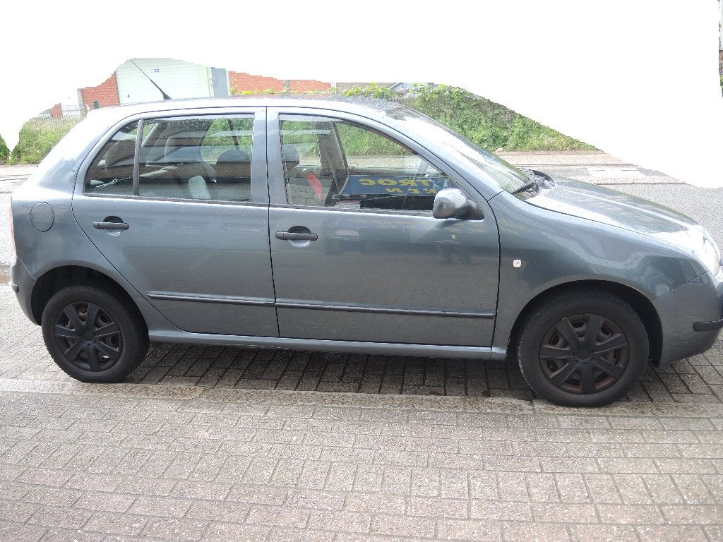 skod Fabia 1.2 benzine, airco, Auto's, Voorwielaandrijving, Stof, Zwart, Bedrijf