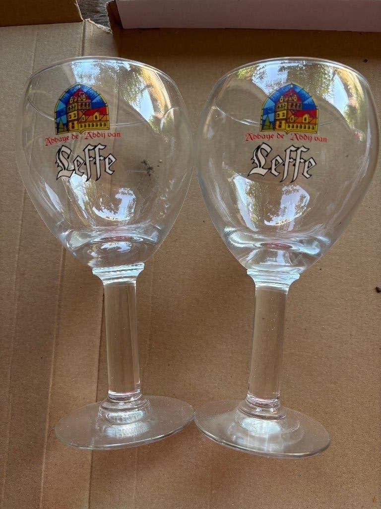 Leffe - 33 cl (2 verres), Enlèvement ou Envoi, Comme neuf, Verre ou Verres, Leffe