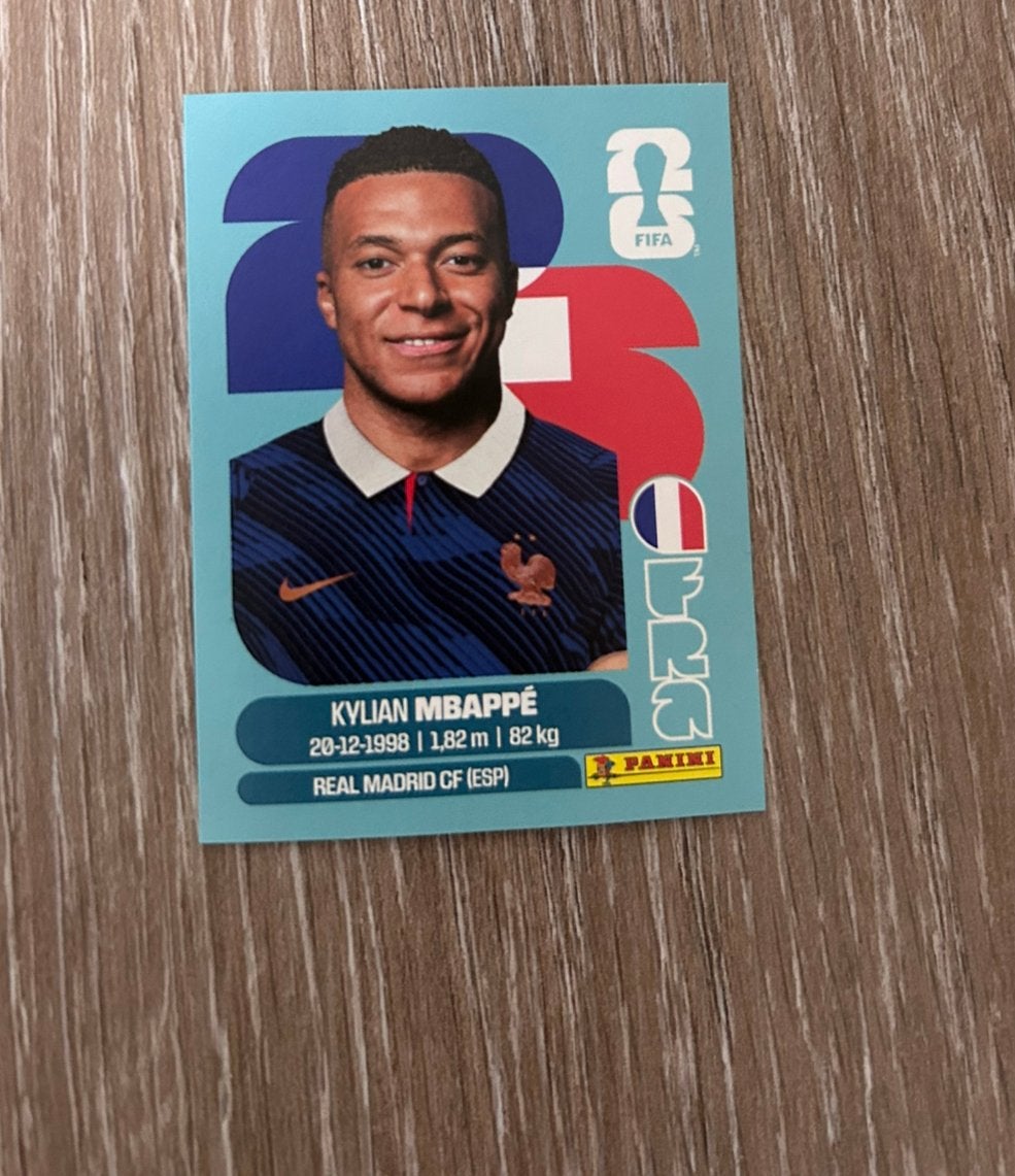 Mbappé panini sticker WK26, Hobby & Loisirs créatifs, Autocollants & Images, Enlèvement ou Envoi, Neuf, Autocollant