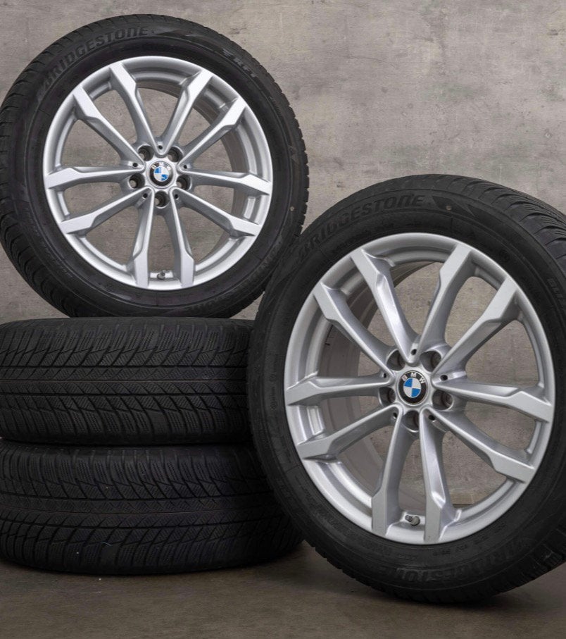 KIT HIVER BMW X3, X4 et iX3 JANTES 19 ‘´IMPECCABLES, Autos : Pièces & Accessoires, Pneus & Jantes, Pneus et Jantes, Utilisé, Véhicule tout-terrain