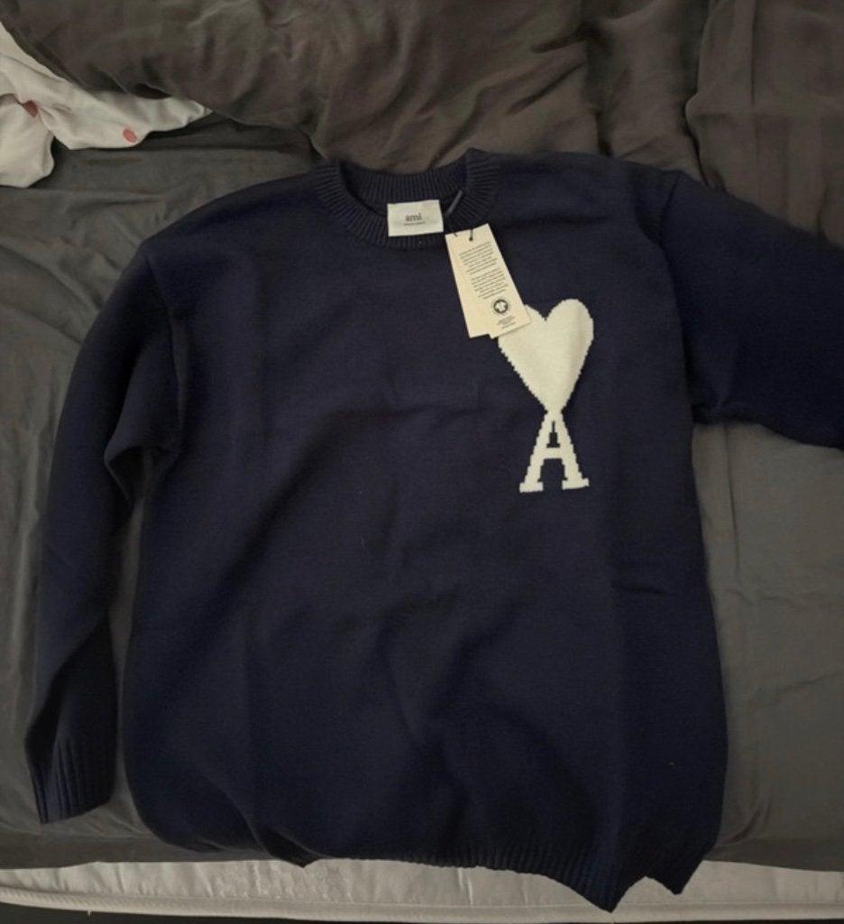 Ami Paris trui M, Vêtements | Hommes, Neuf, Enlèvement ou Envoi, Ami Paris, Bleu