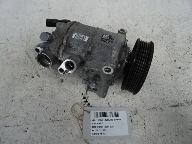 COMPRESSEUR CLIMATISATION Golf VII (AUA) (5Q0820803), Utilisé, Volkswagen