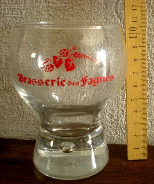 Brasserie des Fagnes  Galopin, Collections, Marques de bière, Enlèvement ou Envoi, Comme neuf, Verre ou Verres