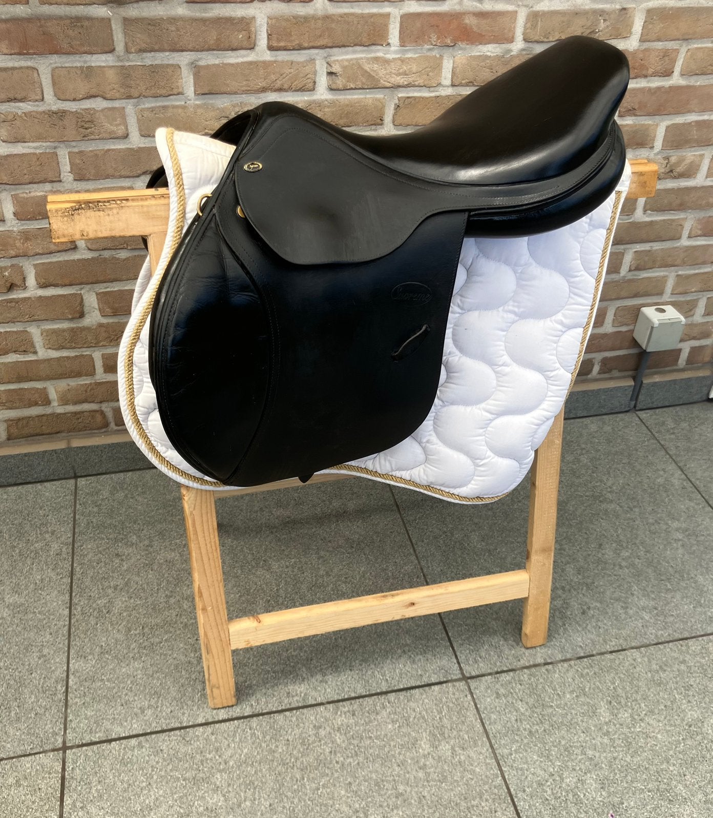 Springzadel 17,5 inch, Dieren en Toebehoren, Ophalen of Verzenden, Zo goed als nieuw