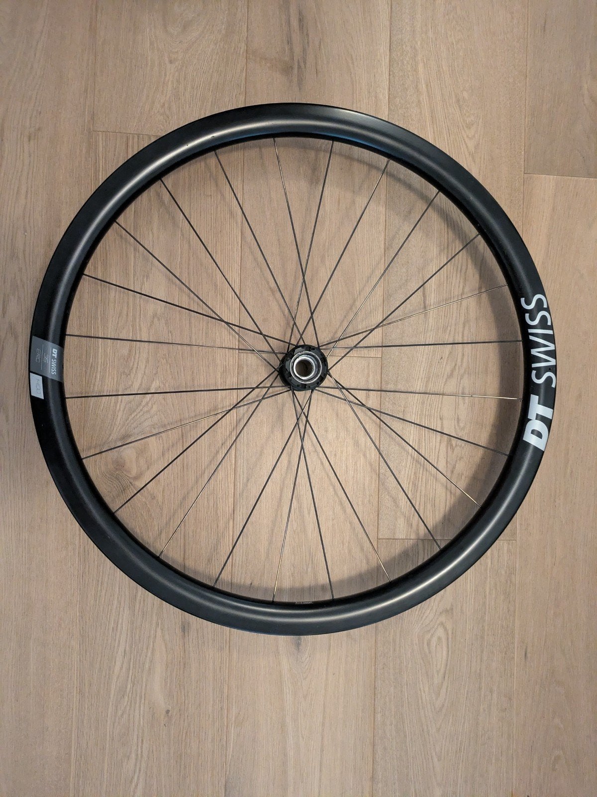 Roue arrière DT Swiss ERC 1400 Dicut 35mm pour pièces, Enlèvement, Utilisé, DT SWISS, Carbone