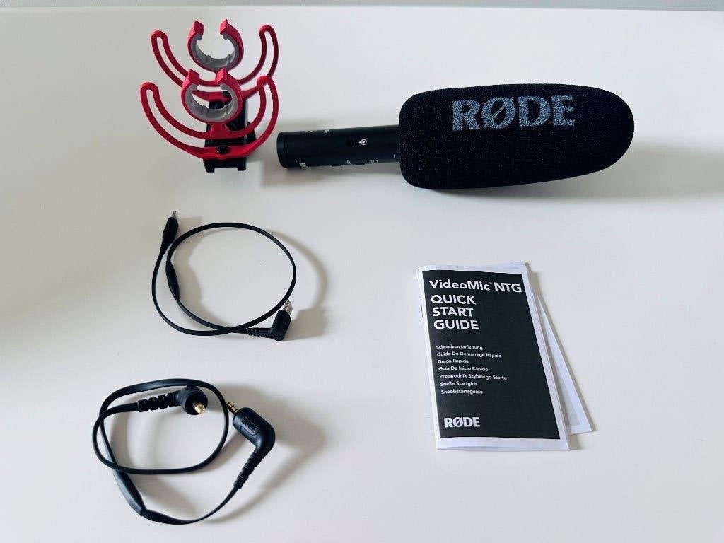 RØDE Vmntg Videomic NTG, Ophalen of Verzenden, Bandrecorder