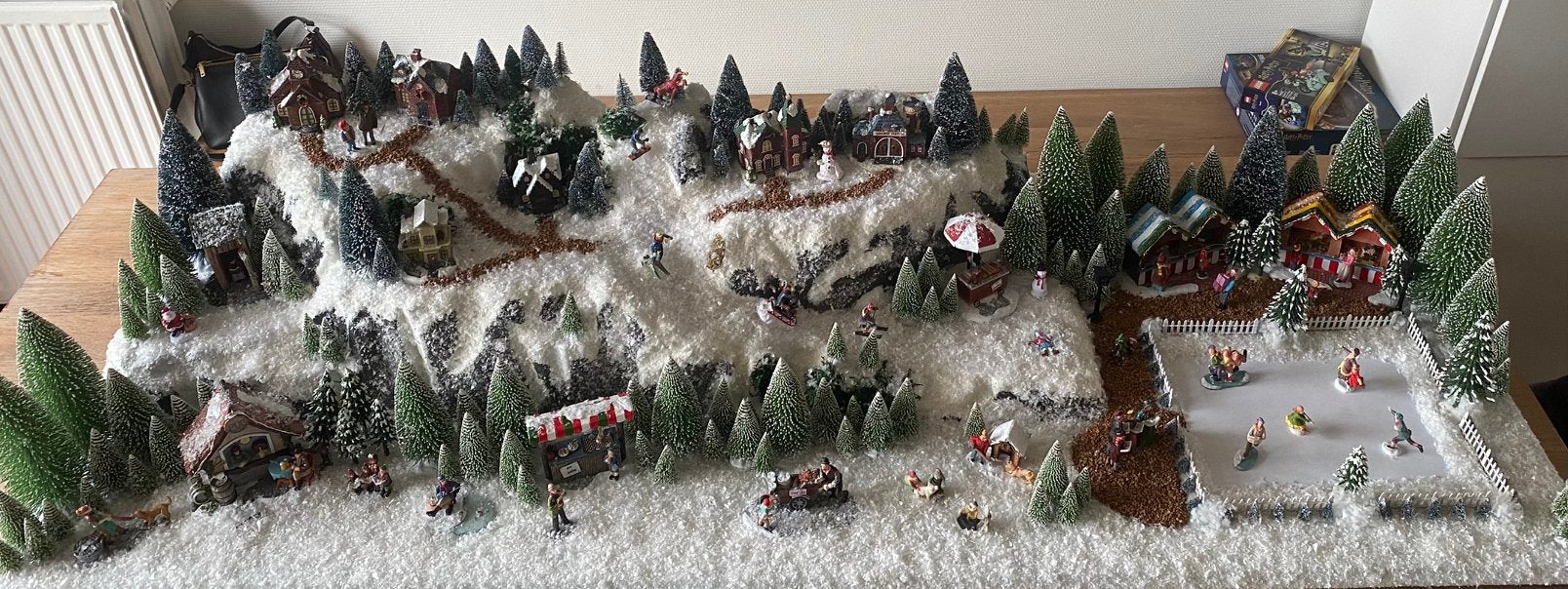 Village de Noël 170x60 cm, Enlèvement, Neuf