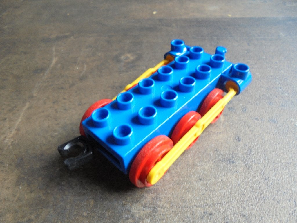 Lego Duplo Train Steam Engine with Drive Rod (zie foto's) 13, Enlèvement ou Envoi, Utilisé, Briques en vrac, Duplo