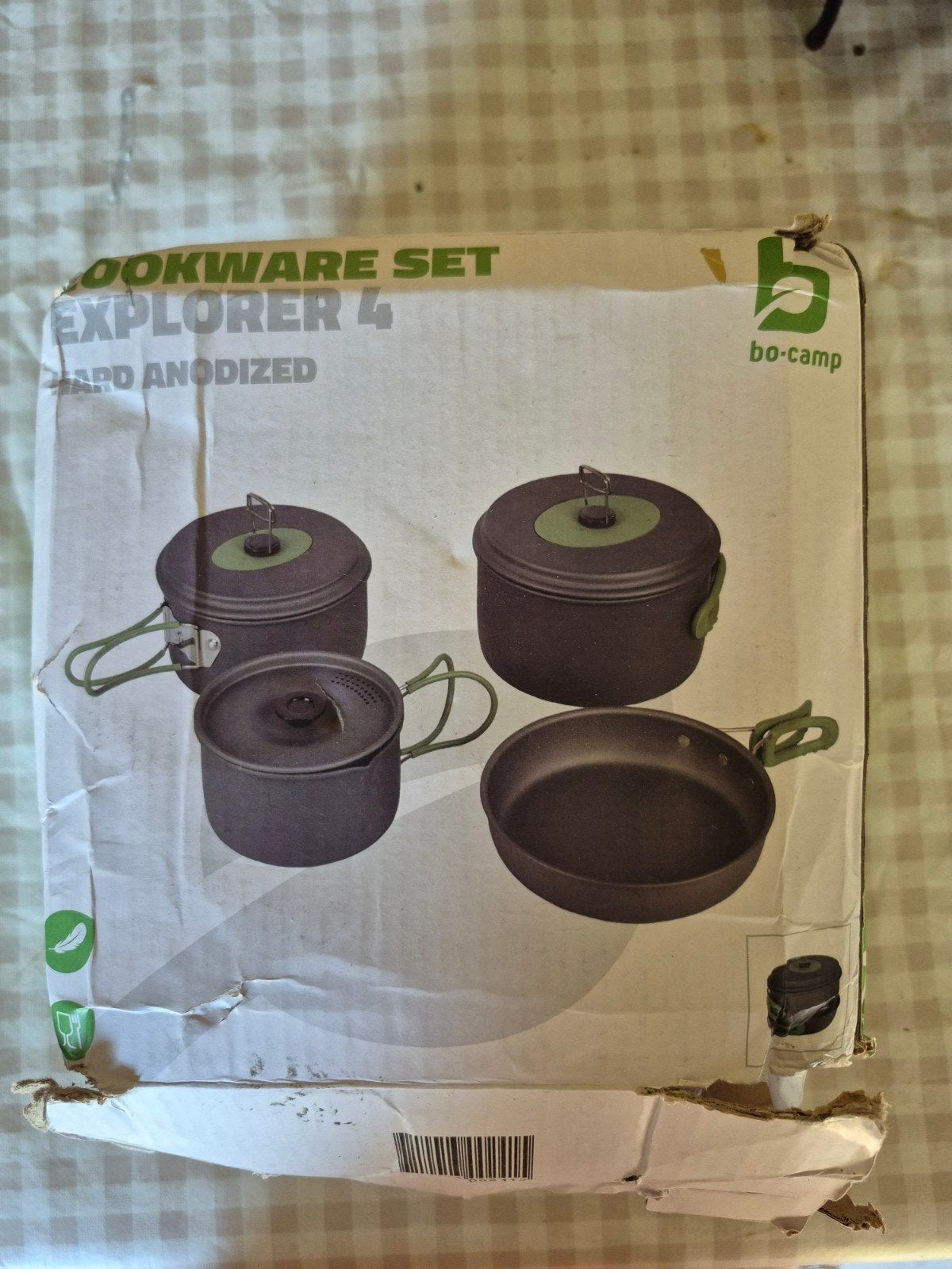 Bo camp campeer kookpottenset, Ophalen