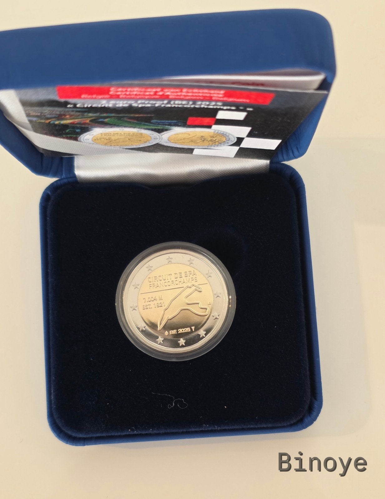 2€ Belgique 2025 Proof – Circuit Spa-Francorchamps, Enlèvement ou Envoi, Belgique, 2 euros