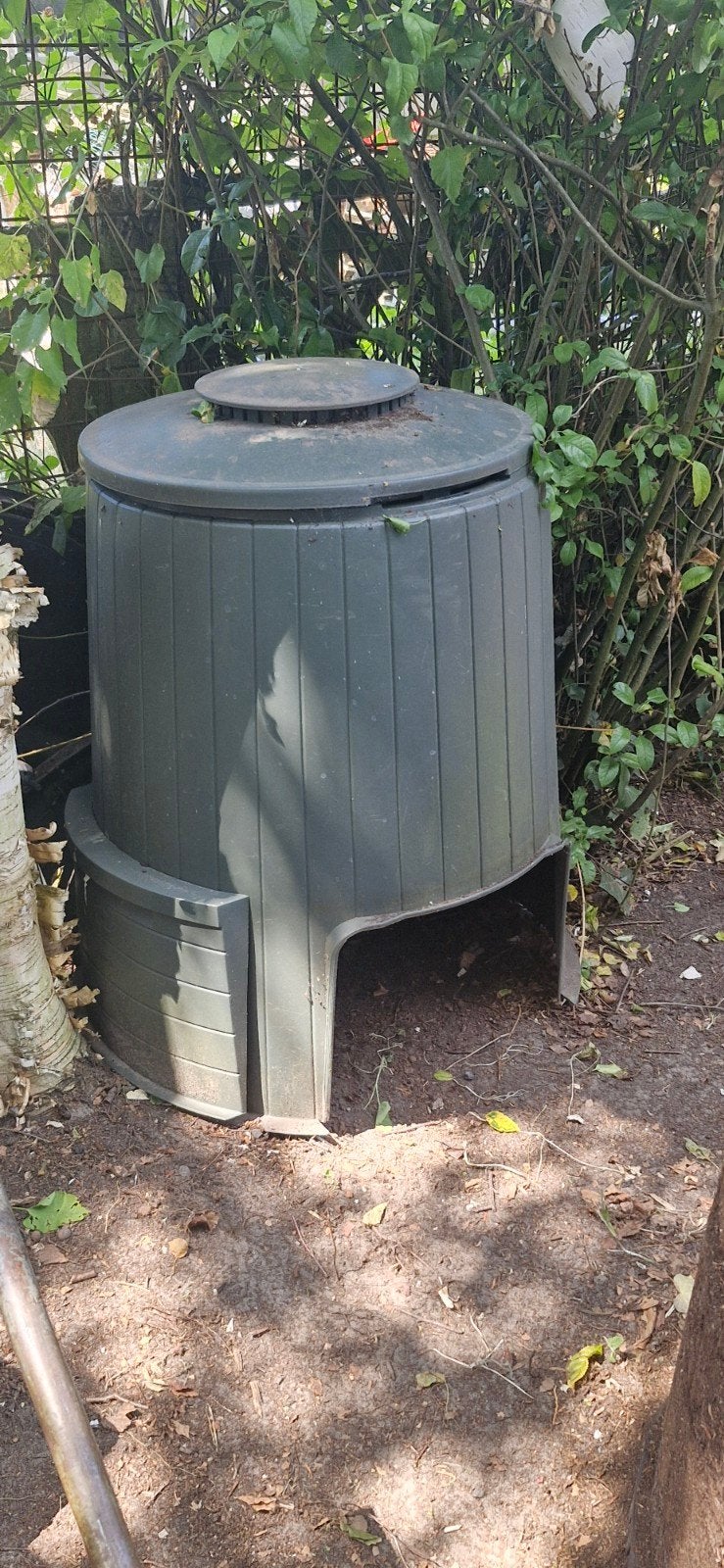 Gratis Compostvat 1 of 2 stuks, Tuin en Terras, Aarde en Mest, Ophalen