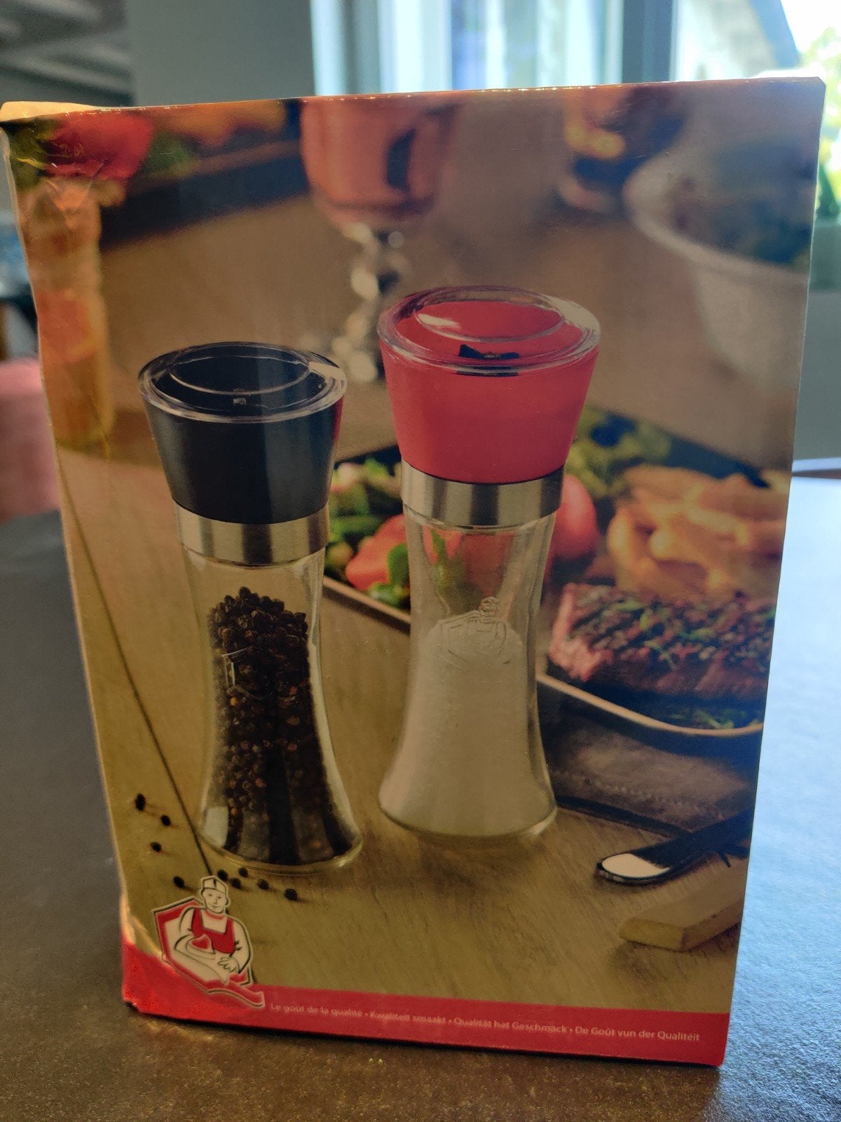 Peper- en zoutmolen, Ophalen of Verzenden, Nieuw, Glas