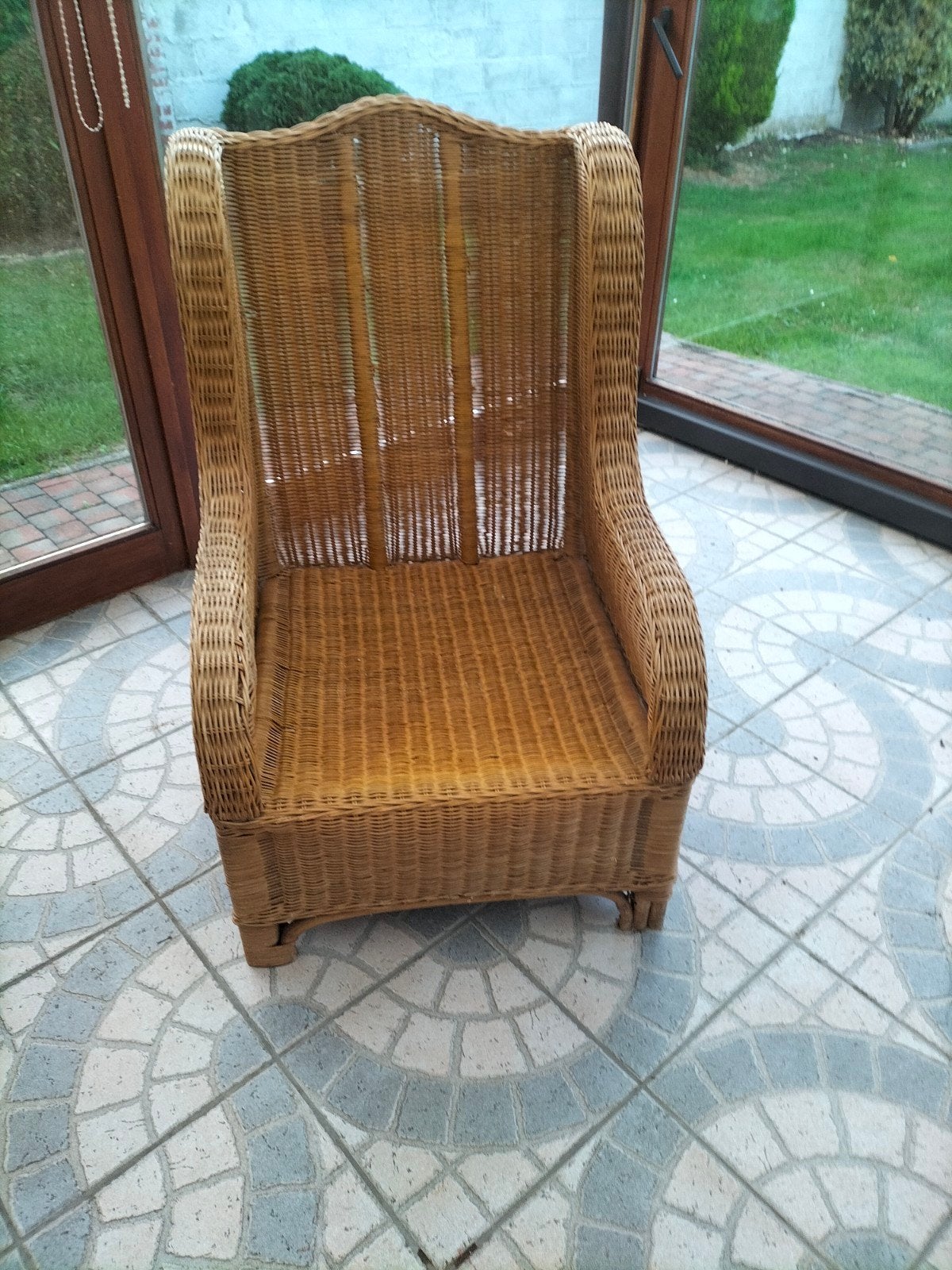 Fauteuils en rotin, Enlèvement, Utilisé, Rotin