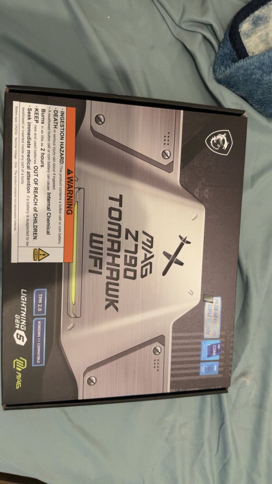 MSI Mag Z790 TOMAHAWK WIFI DDR5 MOEDERBORD, Ophalen of Verzenden, Zo goed als nieuw