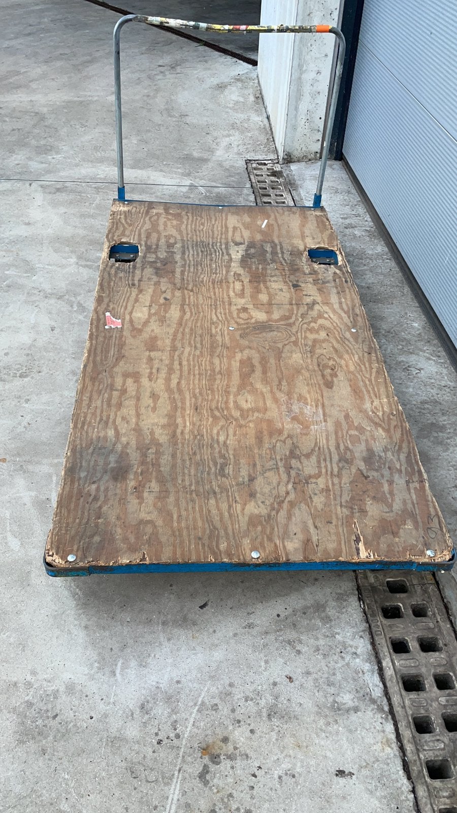 Transportkar 2mX1m, Doe-het-zelf en Bouw, Ophalen, Gebruikt, Transportkar