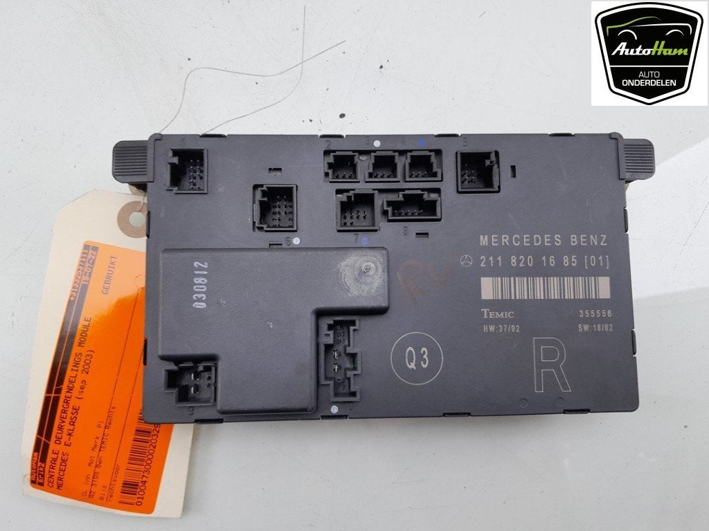 ORDINATEUR VEROUILLAGE CENTRALISE E Combi 4-matic (S211), Mercedes-Benz, Utilisé, Dialog.mb@mercedes-benz.com, Mercedes-Benz AG