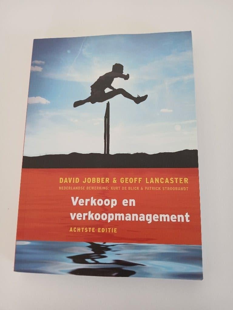 Boek verkoop en verkoopmanagement nieuw!, Ophalen of Verzenden, Nieuw, Economie en Marketing, David jobber&geoff lancaster