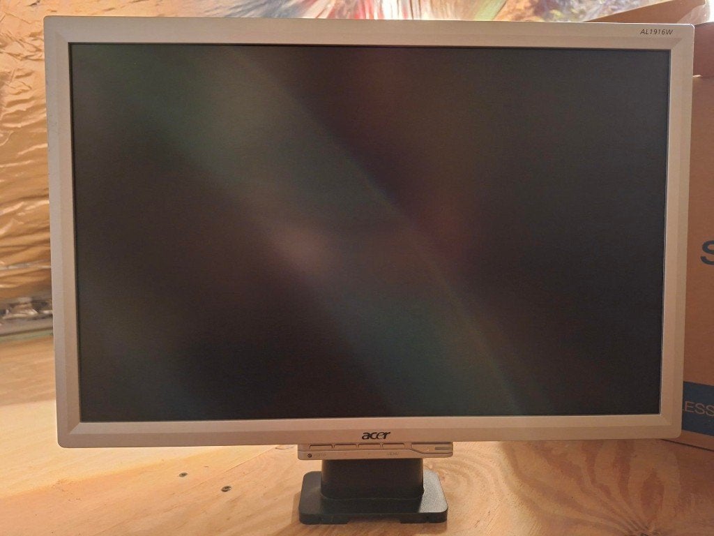 ACER AL1916Ws Monitor, Computers en Software, Monitoren, Ophalen, Gebruikt, VGA, TN