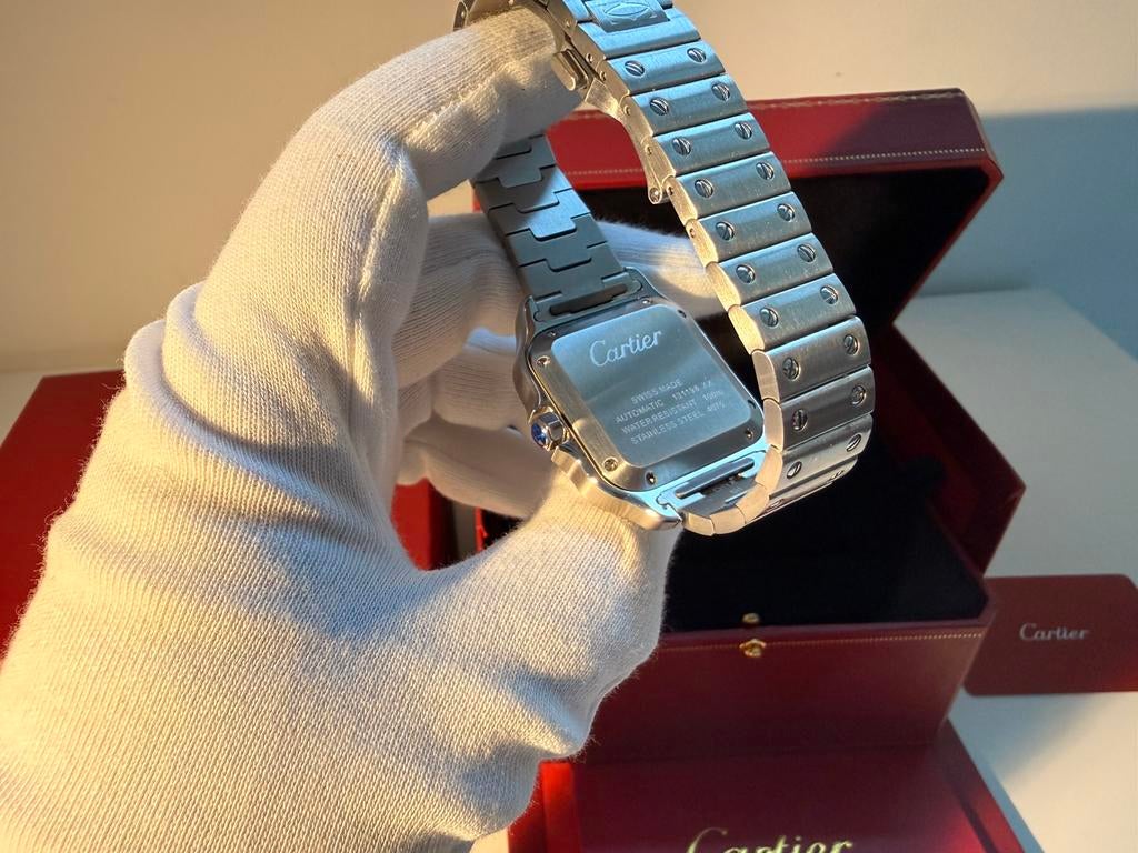 Cartier Santos 4075 35mm 39mm NIEUW, Ophalen