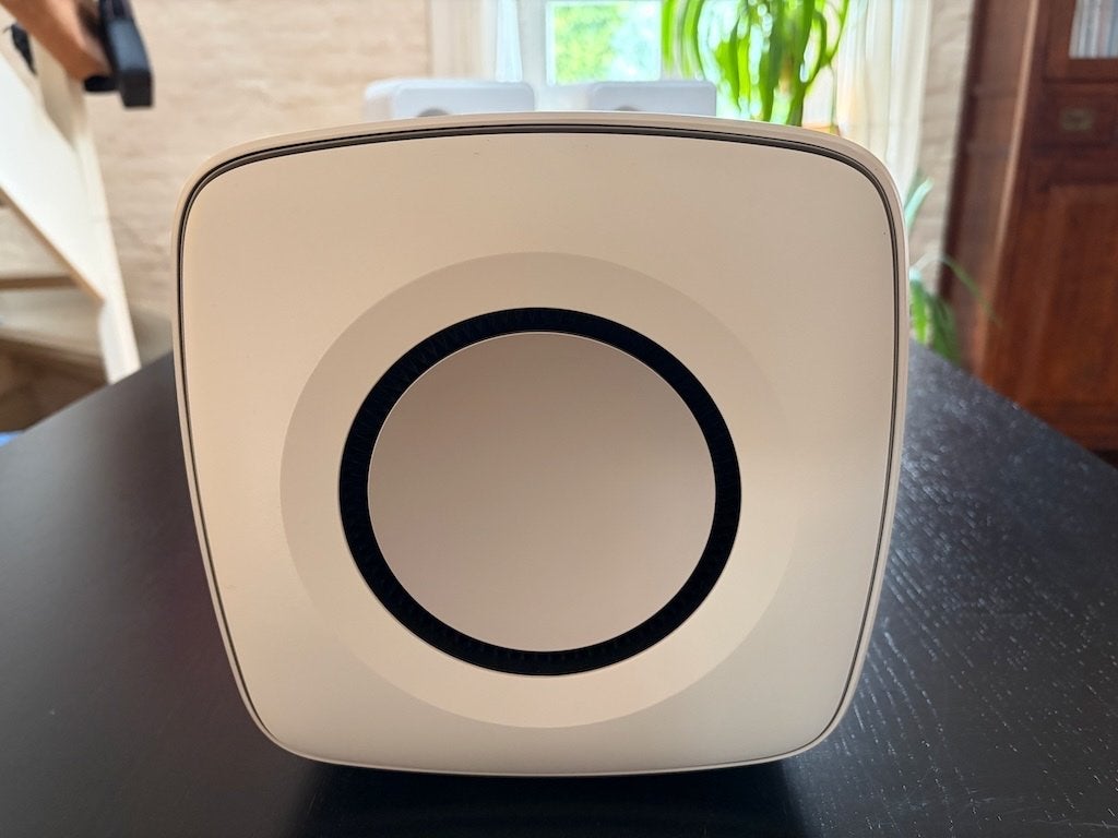 KEF KC62 subwoofer wit, Subwoofer, Comme neuf, Enlèvement, KEF
