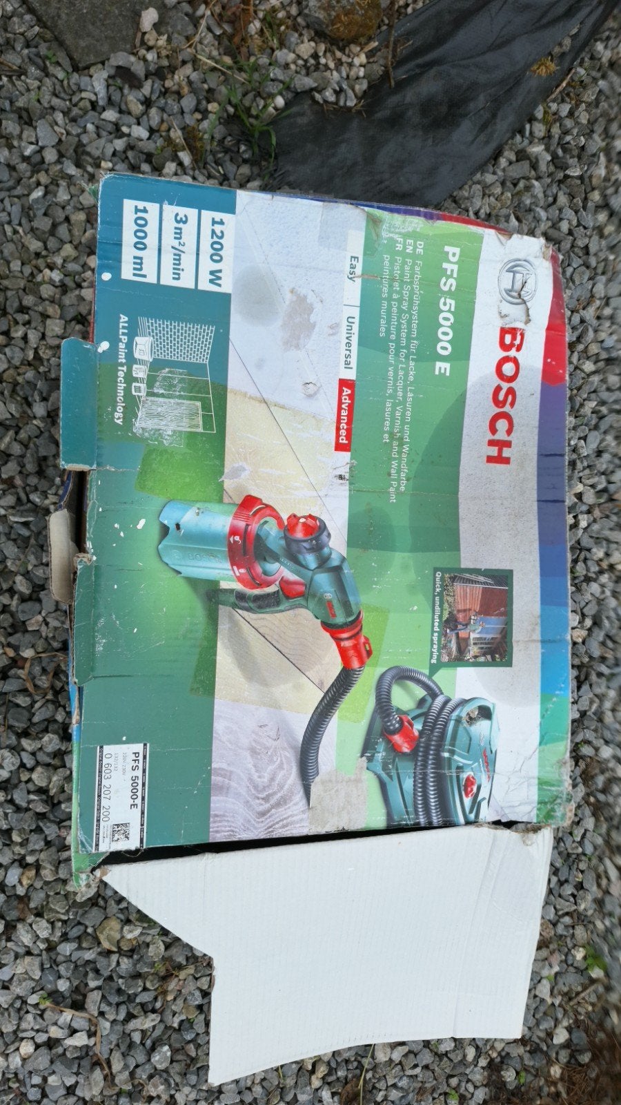 pistolet à peinture, Enlèvement, Comme neuf, Bosch