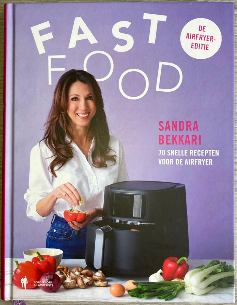 Sandra Bekkari - Fast Food, de Airfryer, Ophalen of Verzenden, Sandra Bekkari
