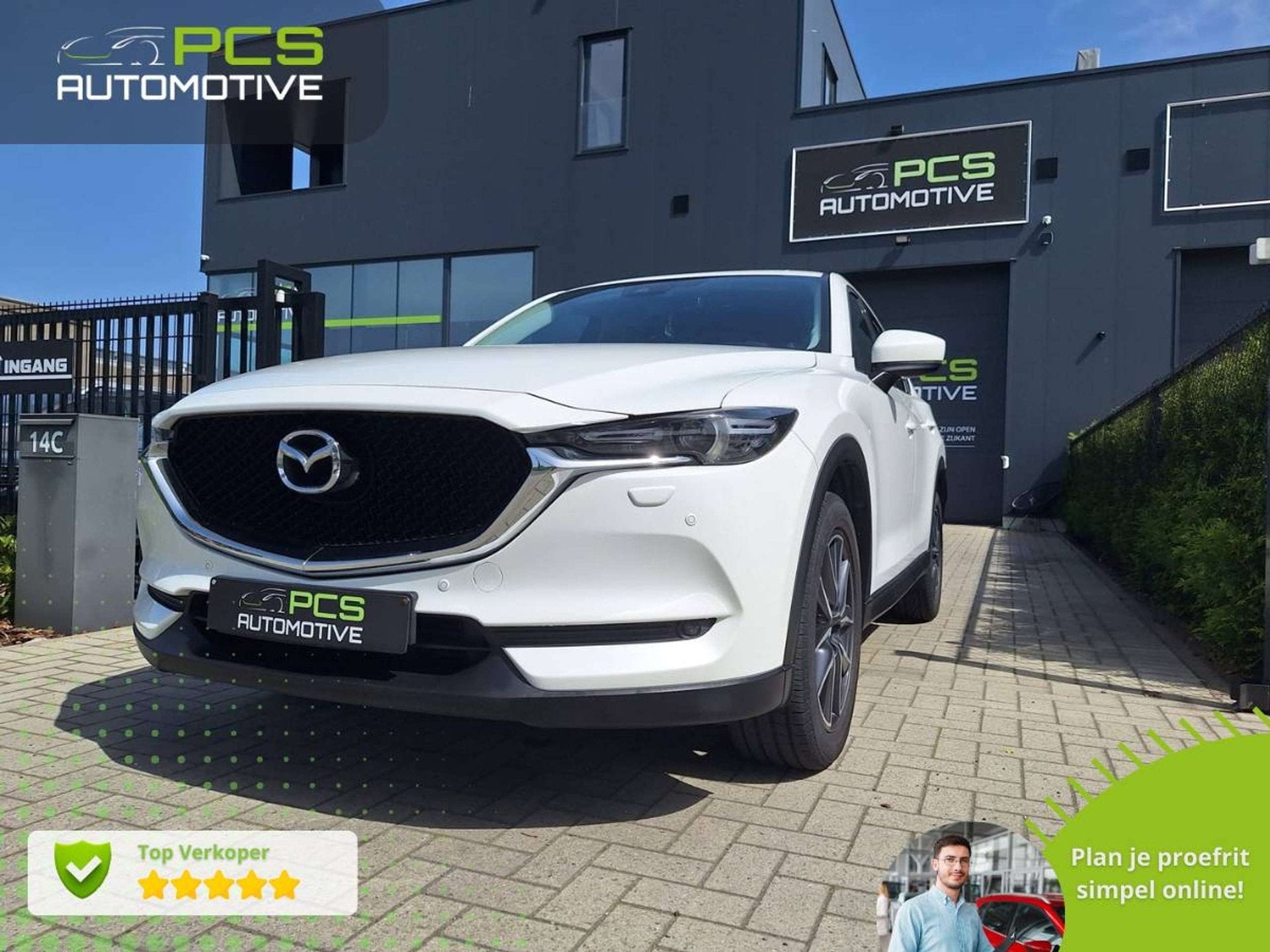 Mazda CX-5 2.2 SKYACTIV-D 2WD / Euro 6b / 12 maanden Waarbor, Autos, Achat, Entreprise, Boîte manuelle, Noir