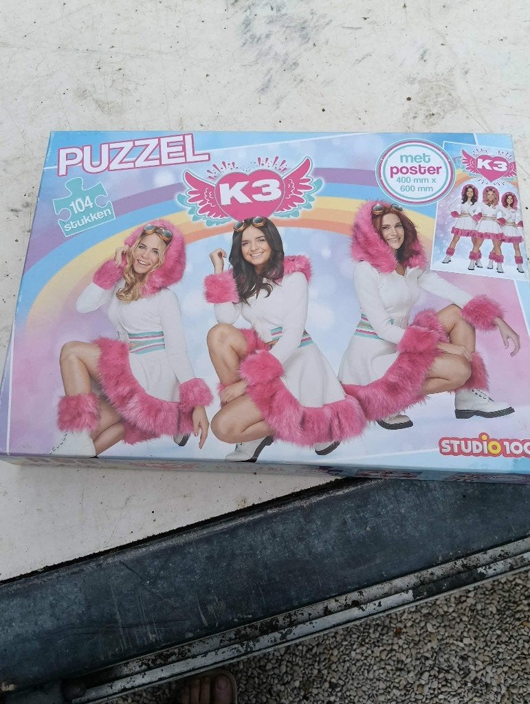 puzzel k3, Ophalen