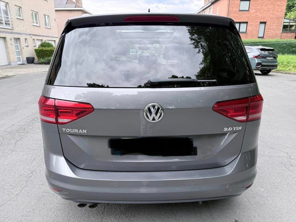 Volkswagen Touran 2.0 TDi SCR Highline DSG 7 places, Autos, Argent ou Gris, Achat, Entreprise, 7 places