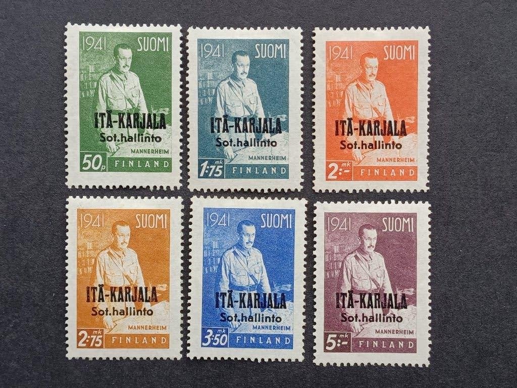 Finlande - Timbres de Karélie, Enlèvement ou Envoi, Finlande