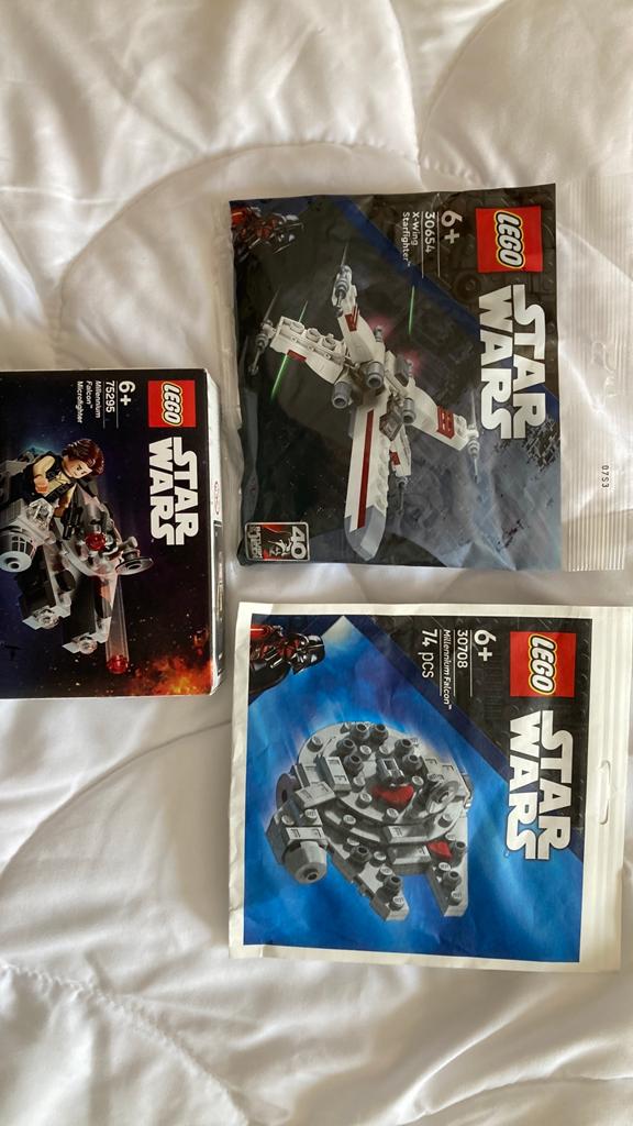 Lego star wars 3 ongeopende setjes, Ophalen of Verzenden, Nieuw, Lego, Star Wars