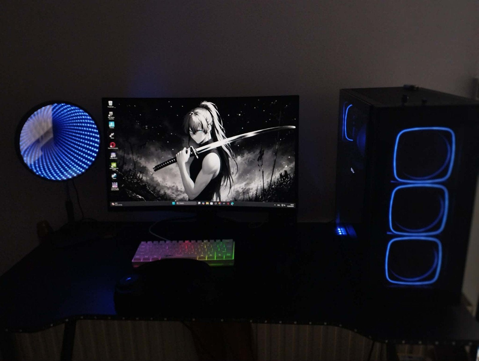 gaming pc setup geforce 3070 i5 9600FG 1TB tip.top, Ophalen of Verzenden, Gaming
