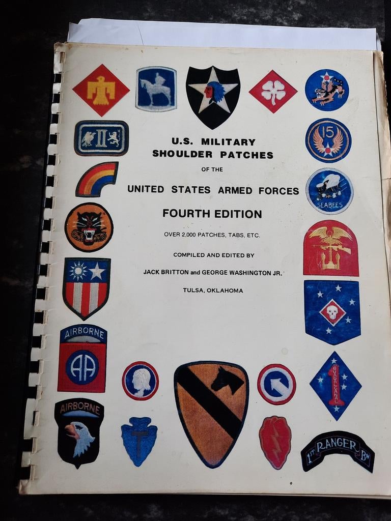 U.S. Millitary Shouler Patches of the U.S. Army 4 Edition, Enlèvement ou Envoi