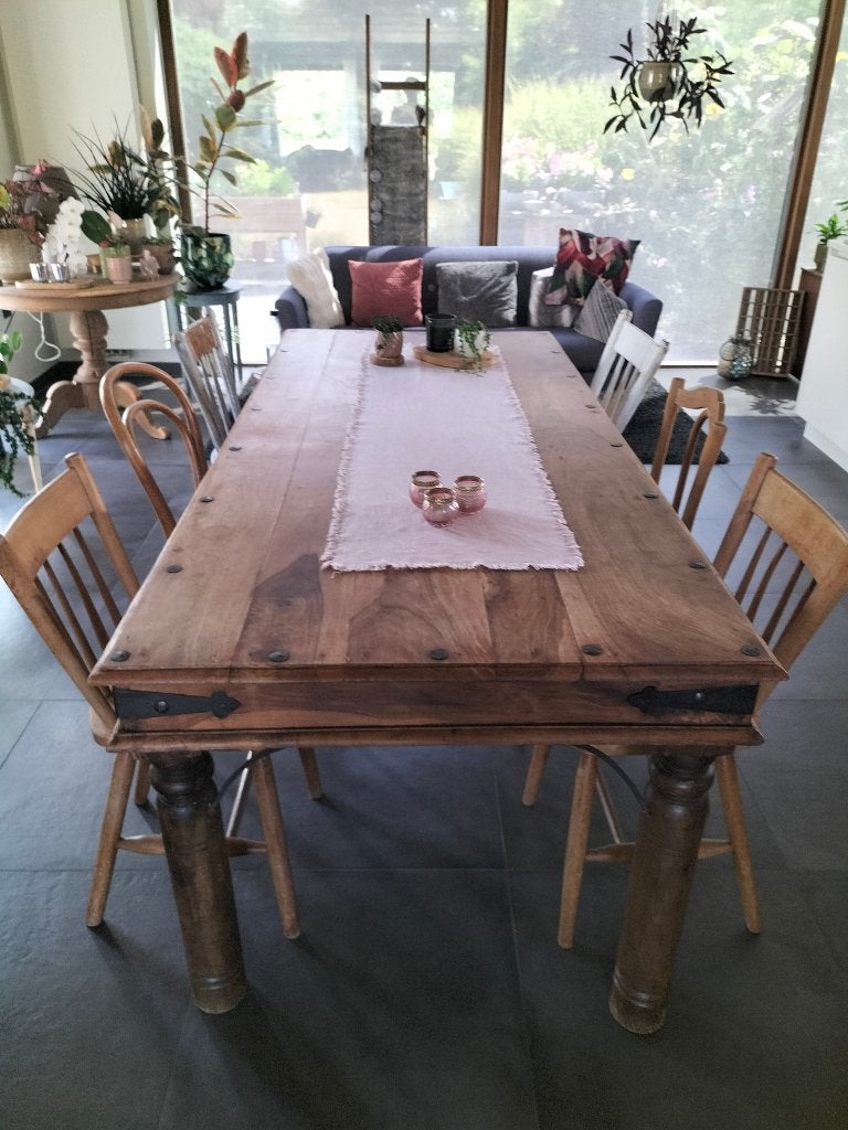 Eettafel koloniaal, Enlèvement, Utilisé