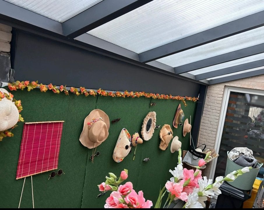 6 rollen kunstgras 200cm x 100cm, Tuin en Terras, Gras en Kunstgras, Zo goed als nieuw, Kunstgras, Ophalen