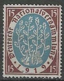 Duitsland 1919/1920 - Yvert 107 - Weimar Republiek  (ST), Verzenden, Gestempeld