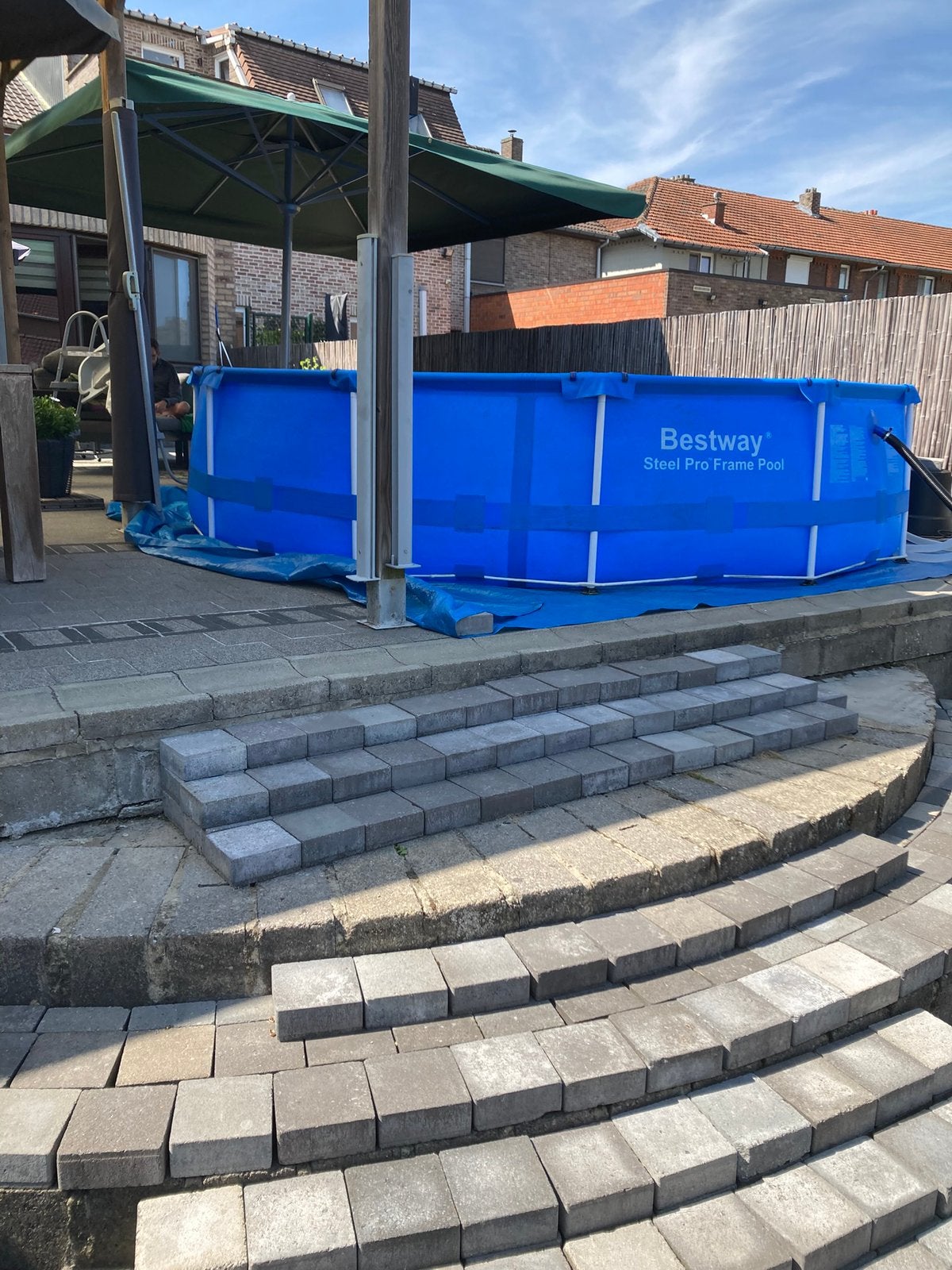 Zwembad, Tuin en Terras, Ophalen, Zo goed als nieuw