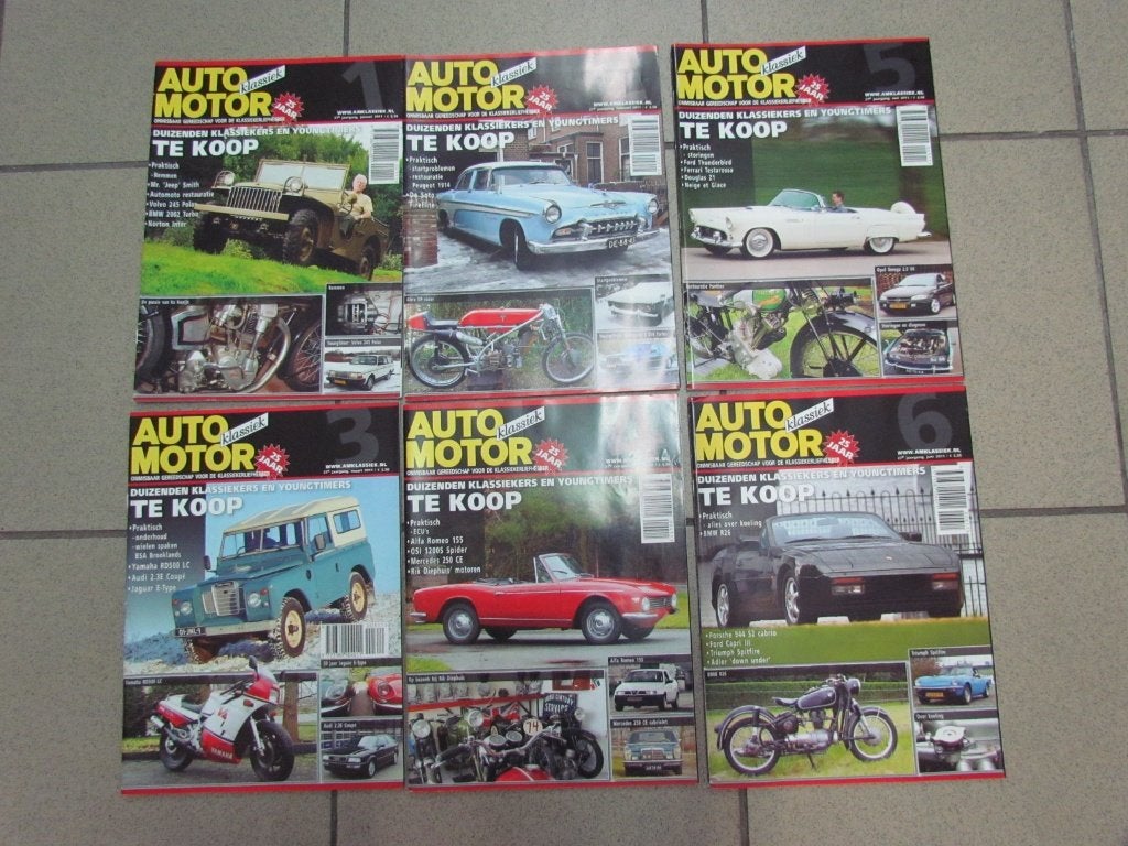 Auto Motor Klassiek (AMK), Ophalen, Zo goed als nieuw, Diverse auteurs